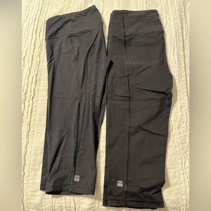 VSX Black Cropped Leggings